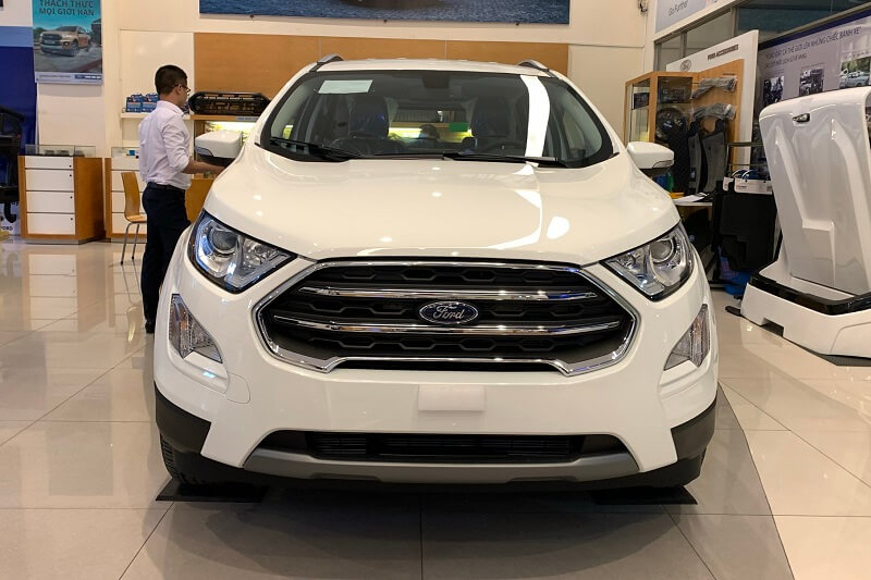 Hình Ảnh Ford Ecosport Titanium 1.5L 2022 2023 màu trắng tại Ford Thăng Long